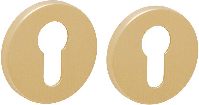 Ручки Safita Enigma RS MG накладка під циліндр Золотий матовий (16558pz) - фото 3 Ручки Safita Enigma RS MG накладка під циліндр Золотий матовий (16558pz) - фото 3