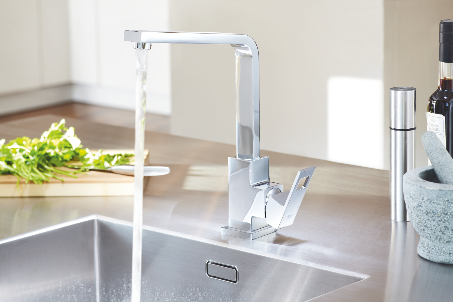 Смеситель для кухни Grohe Eurocube (31255000) - фото 3