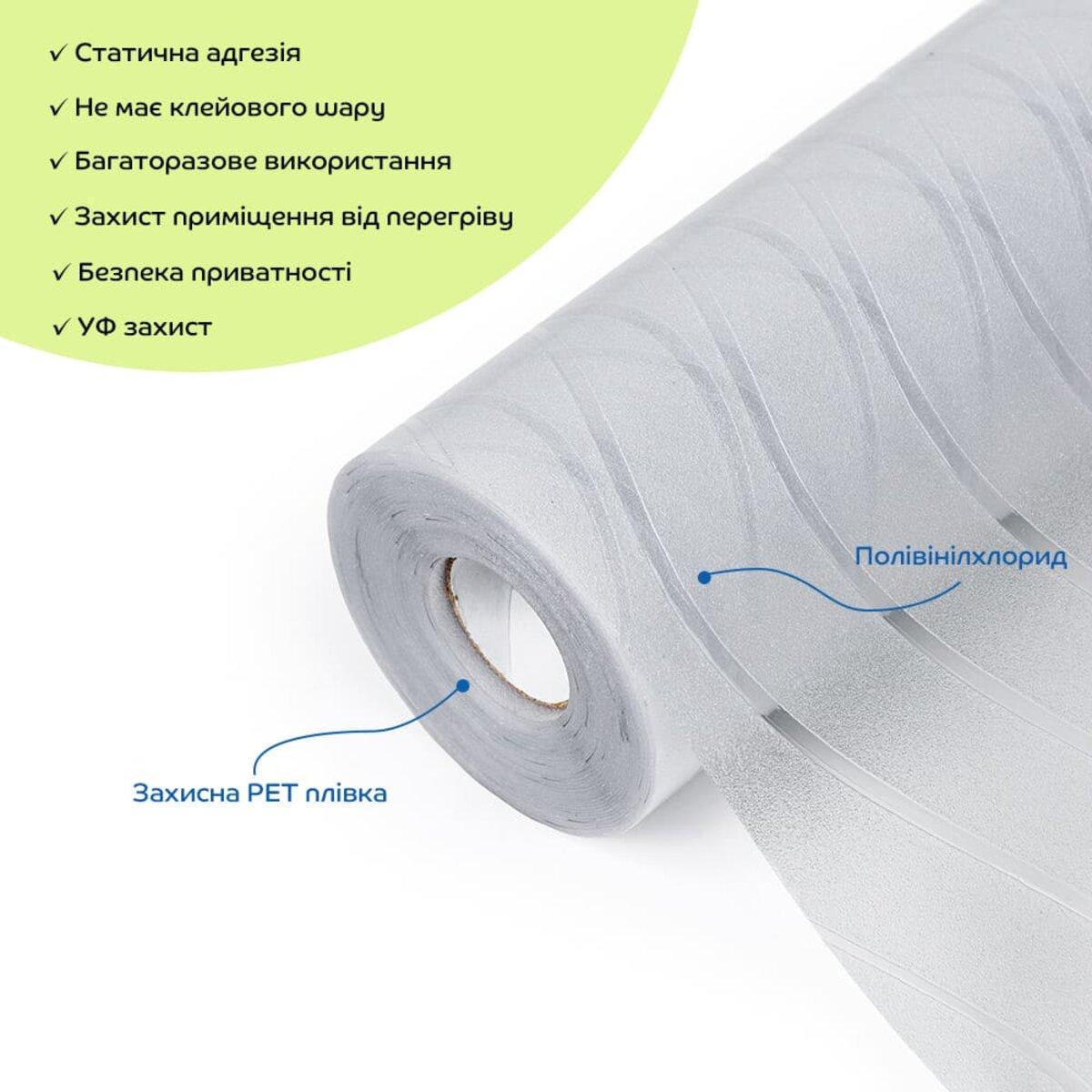 Пленка оконная волна 600х10000 мм SW-00002652 - фото 2 Пленка оконная волна 600х10000 мм SW-00002652 - фото 2