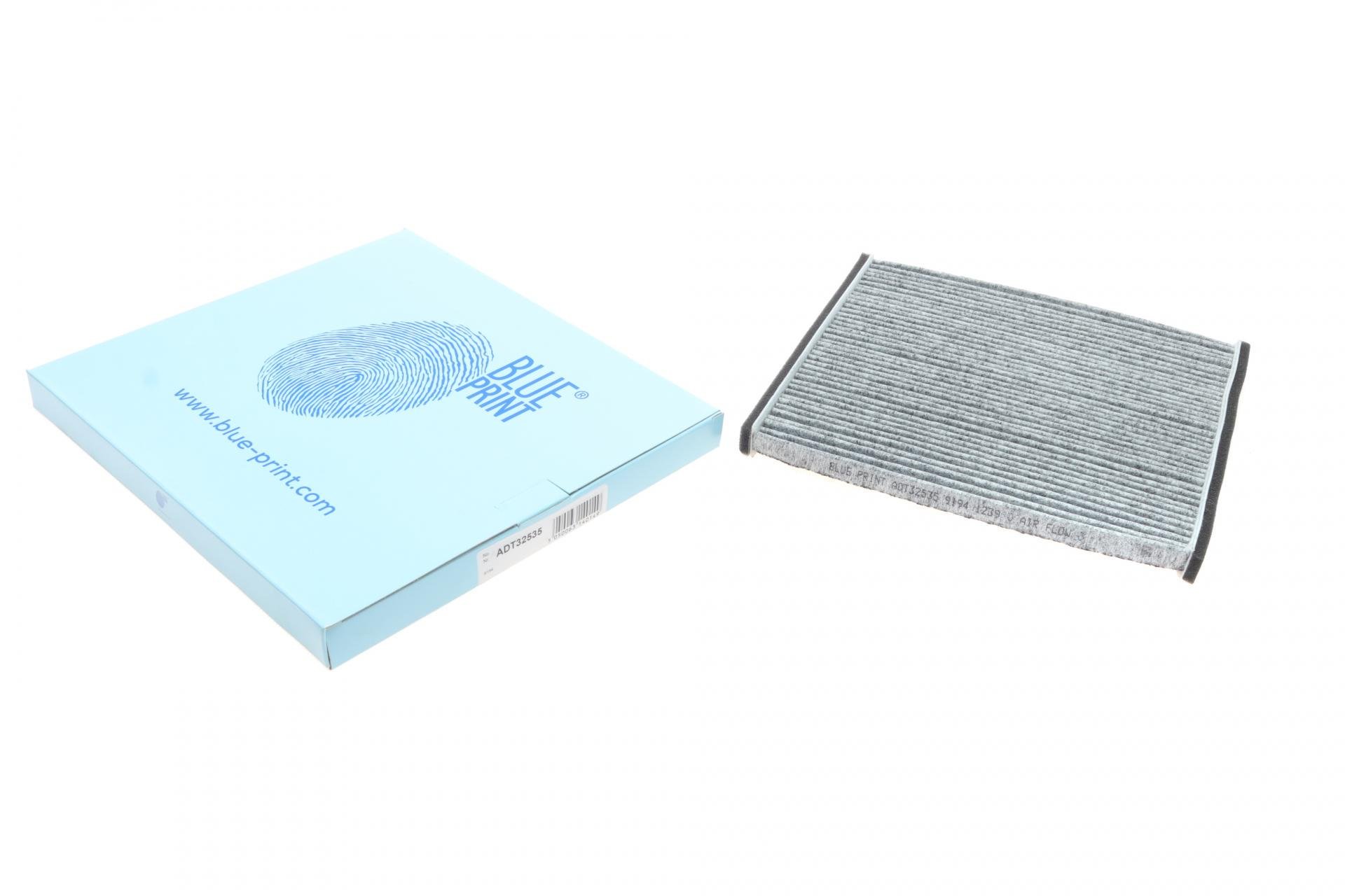 Фильтр салона BLUE PRINT для Toyota Corolla/IST/Wish 00- угольный (ADT32535)