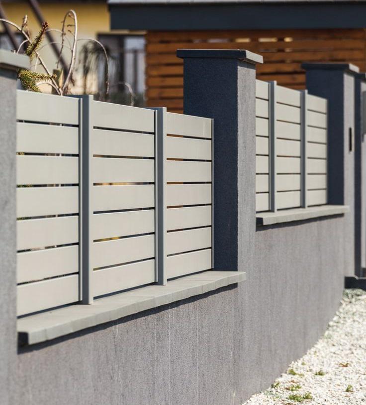 Паркан-жалюзі Ранчо Astra-company 1x1 м RAL 9006 Сріблястий