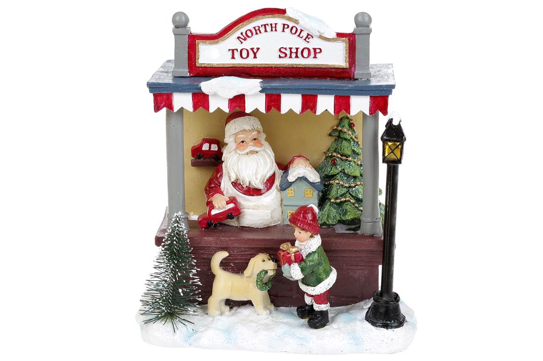 Новогодний декор BonaDi Санта в магазине (197-729)