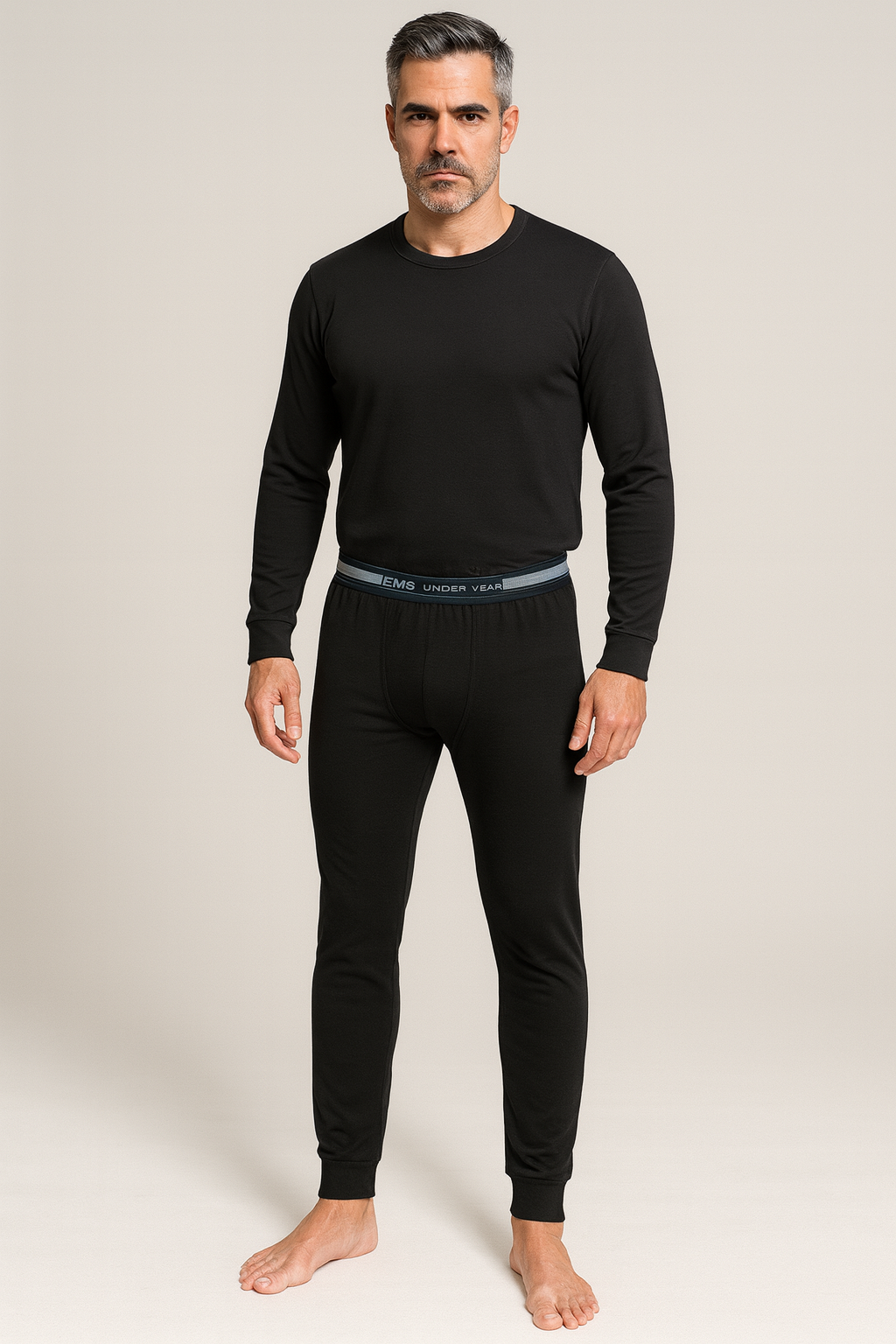 Термо комплект мужской EMS sport L Черный (551001)