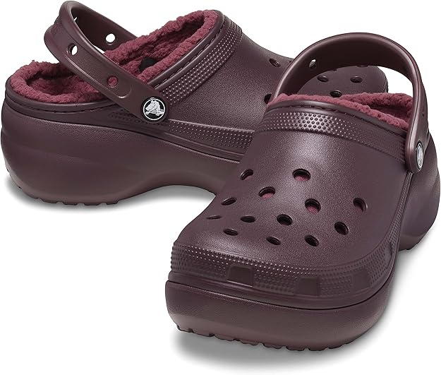 Сабо жіночі утеплені Crocs Classic Platform Lined Clog р. 38-39 Бордовий (19763) Сабо жіночі утеплені Crocs Classic Platform Lined Clog р. 38-39 Бордовий (19763)