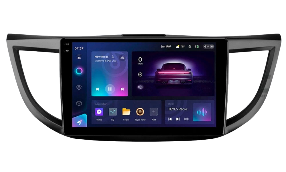 Магнитола штатная Teyes CC3 2K 4/32 GB для Honda CR-V 4 RM RE 2011-2018 г. C 10" (AR-80395)