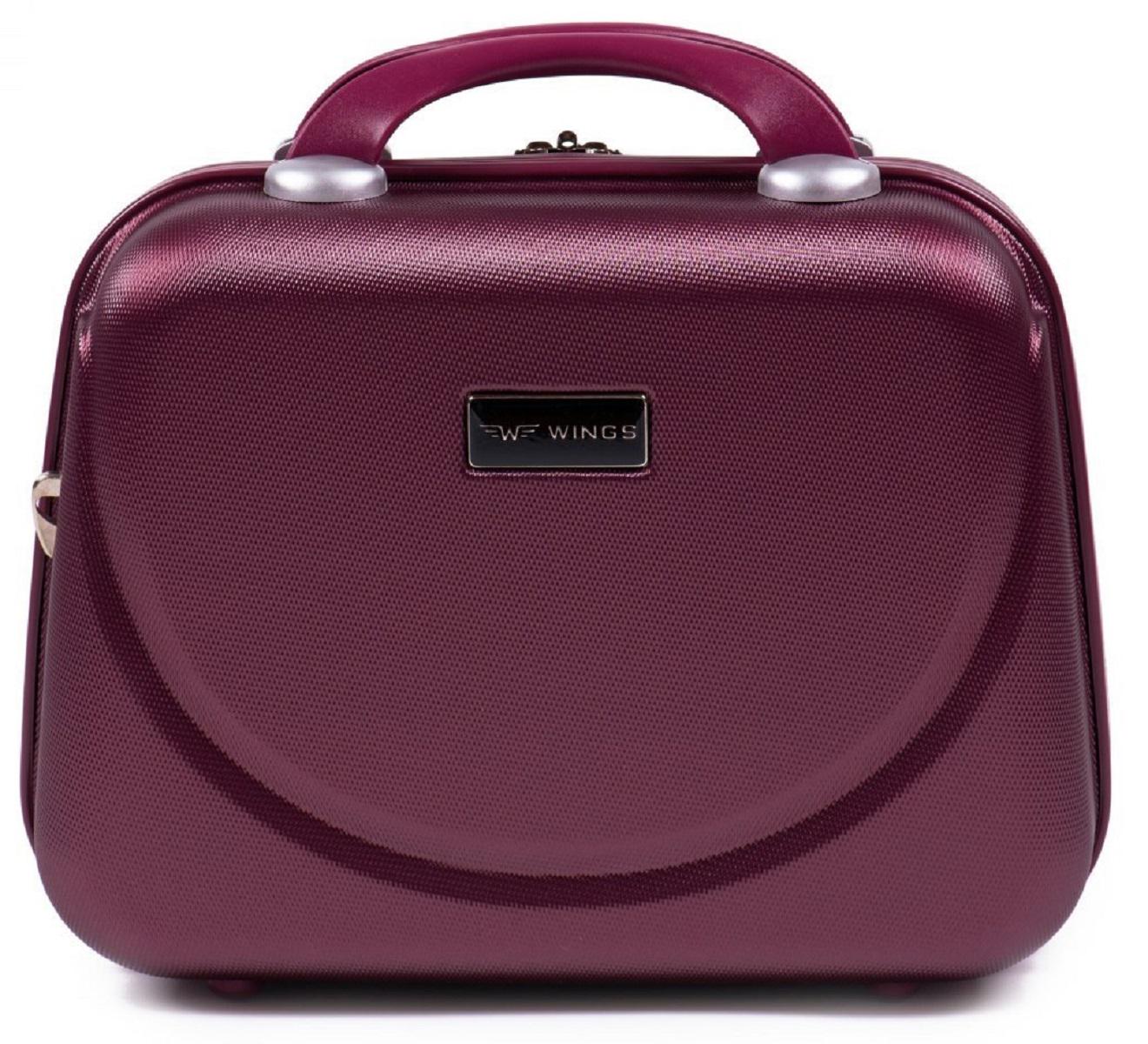 Кейс пластиковий Wings 310 бордовий ручки в колір Wp00328 - фото 2 Кейс пластиковий Wings 310 бордовий ручки в колір Wp00328 - фото 2