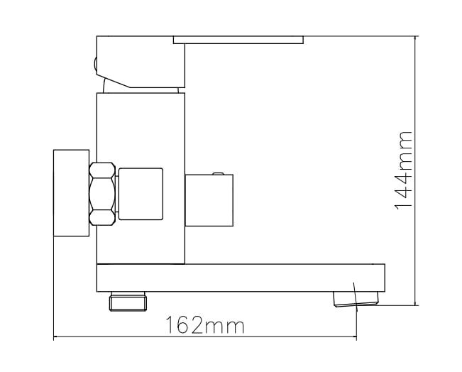 Змішувач для ванної кімнати Venta VT335KC - фото 2