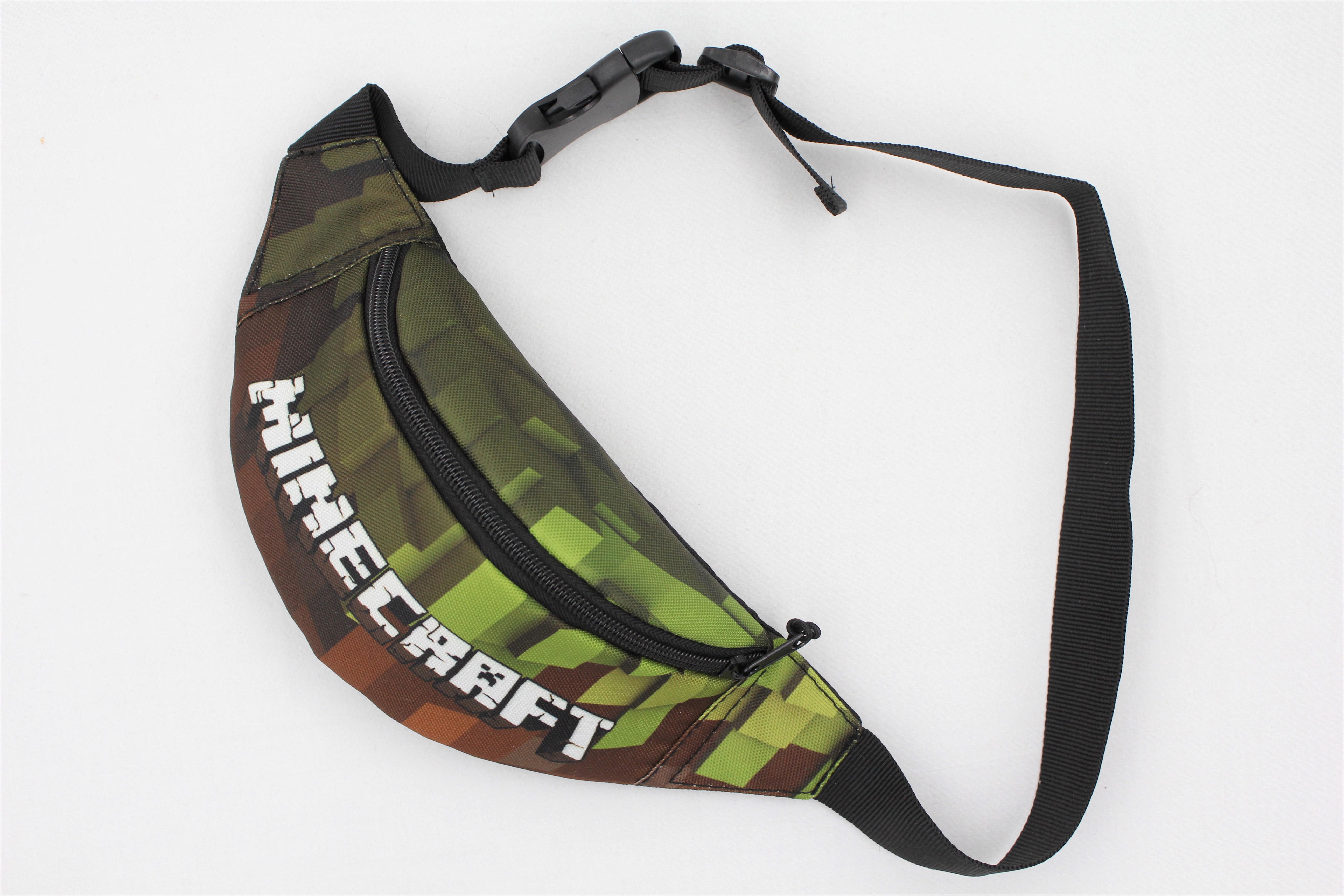 Сумка бананка дитяча для хлопчика Майнкрафт Лого (Д-005) - фото 3 Сумка бананка дитяча для хлопчика Майнкрафт Лого (Д-005) - фото 3