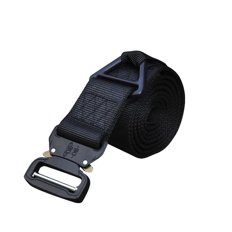 Ремень военный нейлоновый Han-Wild Cobra с пряжкой 128 см Black (24366416) Ремень военный нейлоновый Han-Wild Cobra с пряжкой 128 см Black (24366416)