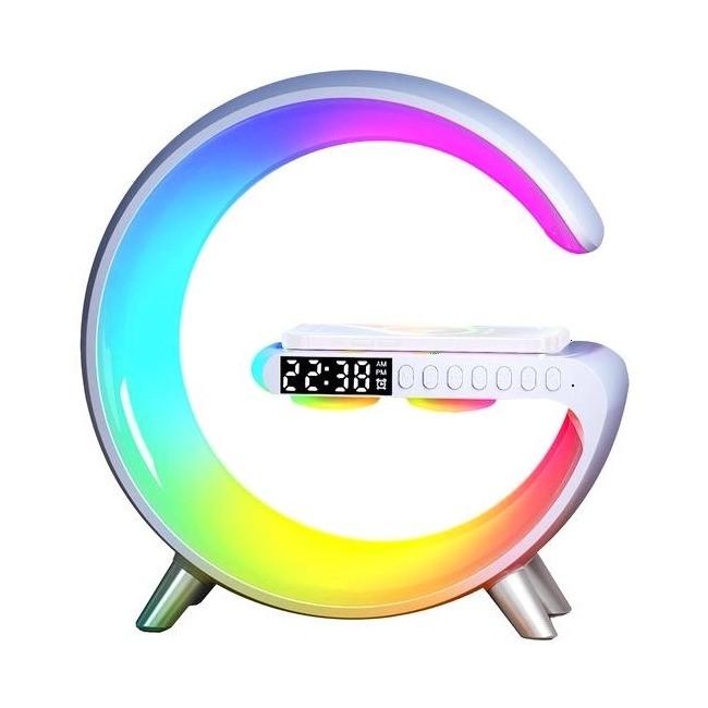 Нічник G11 Smart RGB 3в1 з колонкою White (020681) - фото 6