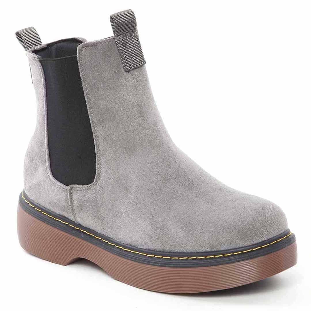 Ботильоны женские Fashion 337582 р. 41 26 см Серый