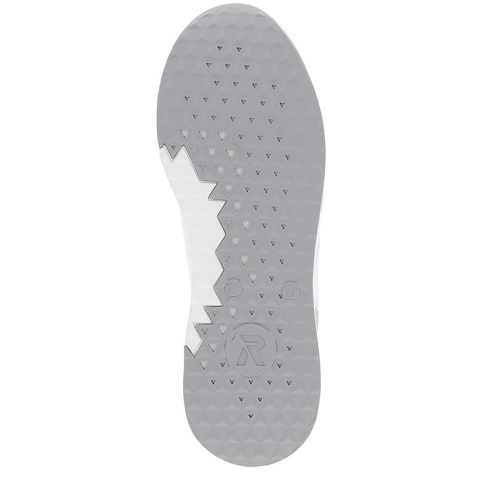 Кроссовки женские осенние RIEKER Evolution р. 39 Белый/Серый (035526-39) - фото 5