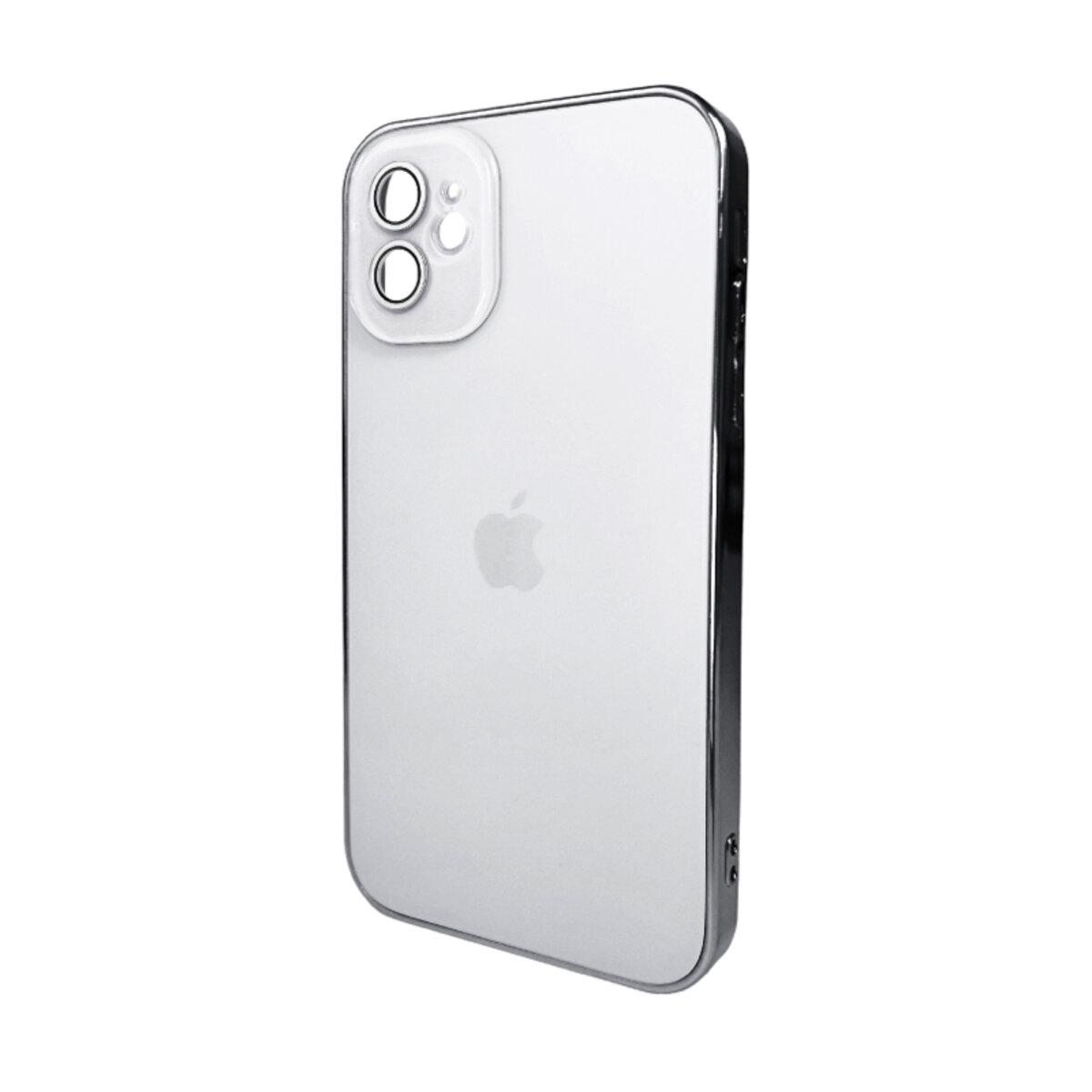 Противоударный чехол для Apple iPhone 12 Sapphire Frame MagSafe White