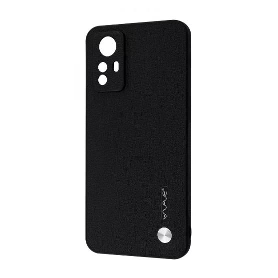Чехол WAVE Leather Case для Xiaomi Redmi Note 12S черный
