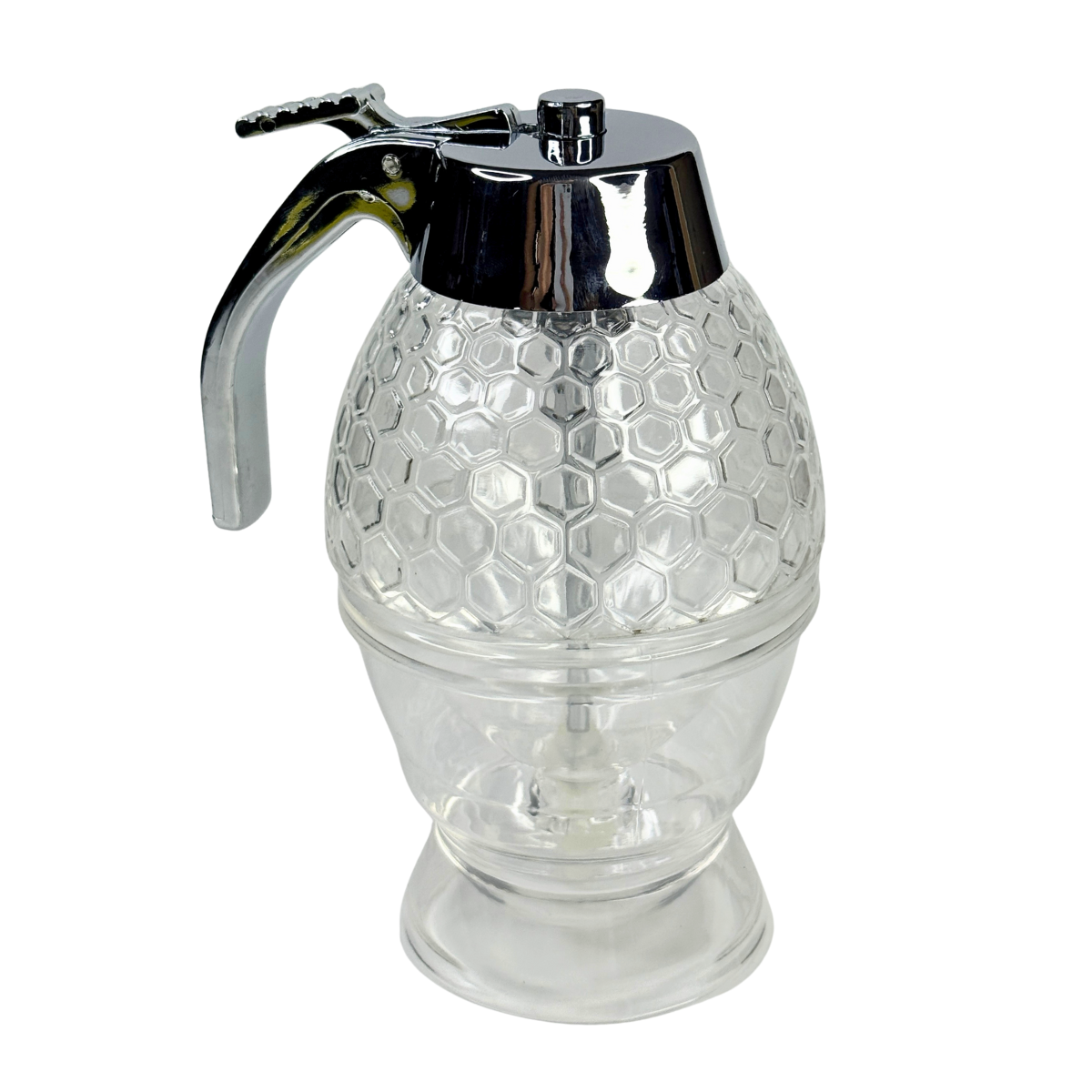 Дозатор для меду Honey Dispenser з підставкою 200 мл Прозорий (D-48)