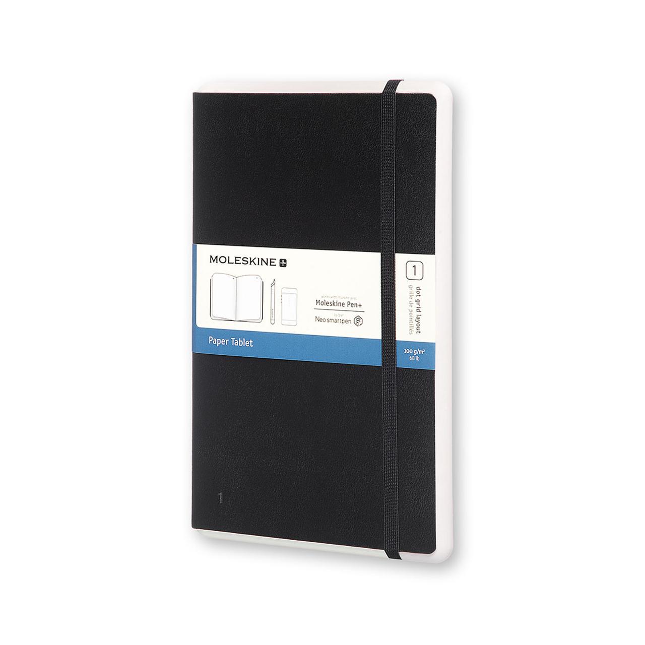 Блокнот Moleskine Paper Tablet середній 13х21 см в точку Чорний