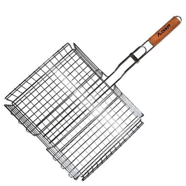 Решітка для гриля Kamille Скаут 36х28х6 см (KM-0705)