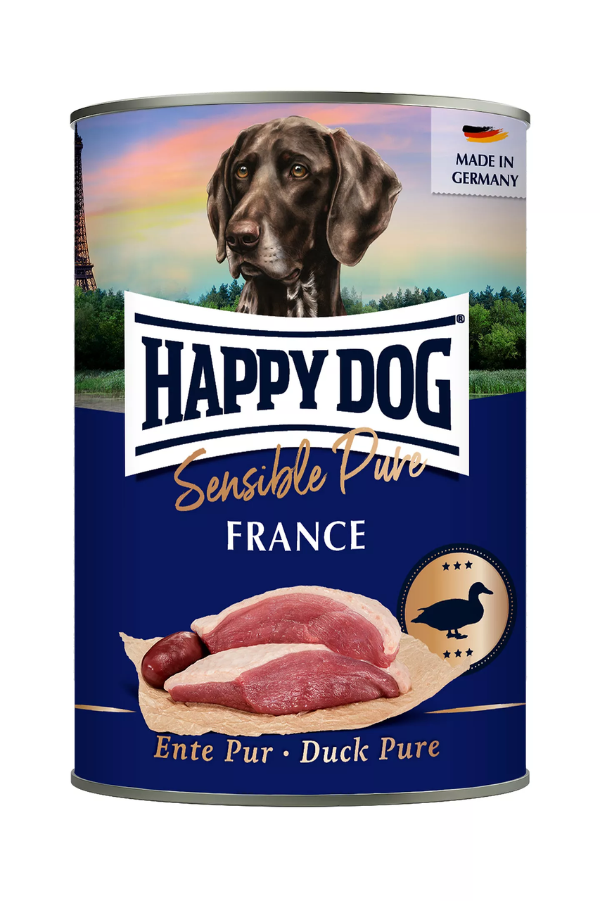 Влажный корм для собак Happy Dog Sens Ente Pur Ds с уткой 800 г (02747)