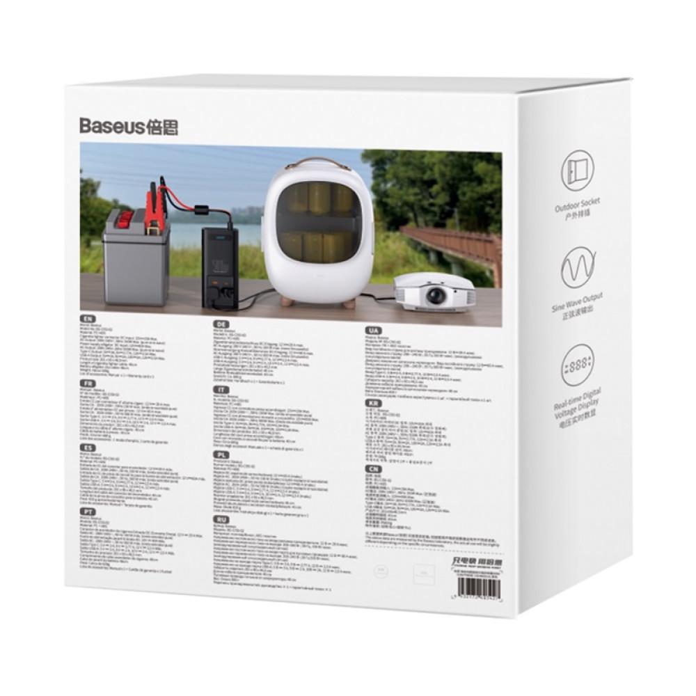 Автомобильный инвертор BASEUS Super Si Inverter 500 Вт 220 В CN/EU с чистой синусоидой Черный (CGNB000101) - фото 16 Автомобильный инвертор BASEUS Super Si Inverter 500 Вт 220 В CN/EU с чистой синусоидой Черный (CGNB000101) - фото 16