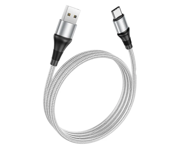 Кабель Data Hoco X50 Excellent Type-C 3А 1 м Сірий