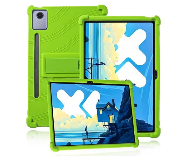 Чехол детский TPU Wave with Stand для Lenovo Idea Tab Pro 12,7 2025 Салатовый Чехол детский TPU Wave with Stand для Lenovo Idea Tab Pro 12,7 2025 Салатовый