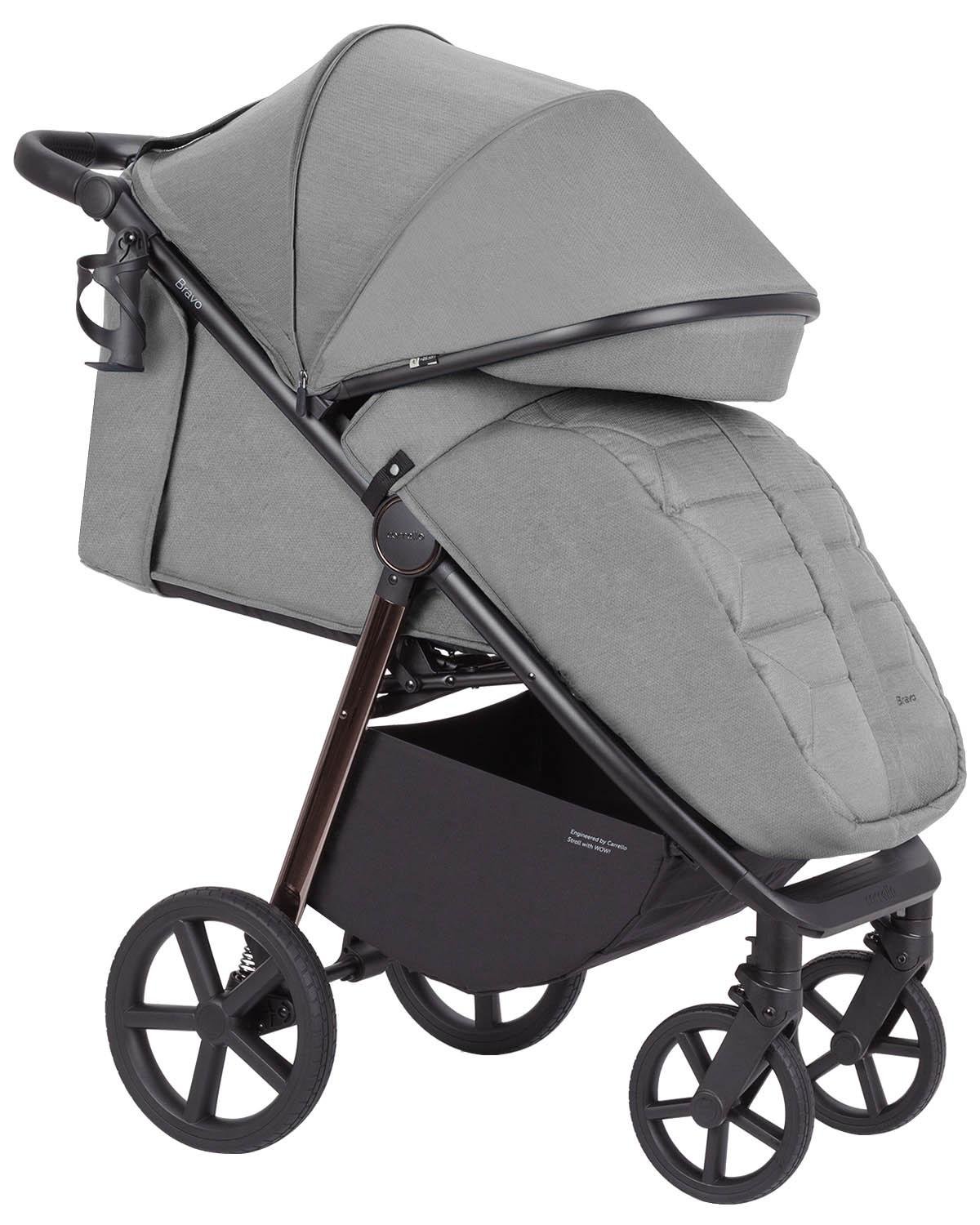 Коляска-книжка прогулянкова Carrello Bravo Mist Grey (CRL-5515) - фото 4