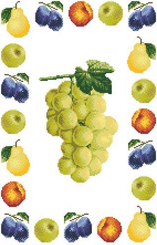 Схема на домотканой ткани Спасское полотенце для вышивки бисером и нитками (ТР023) Схема на домотканой ткани Спасское полотенце для вышивки бисером и нитками (ТР023)