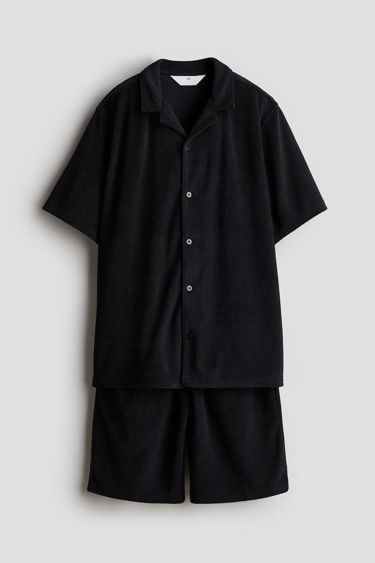 Сорочка H&M 158 см Чорний (1276307-1)
