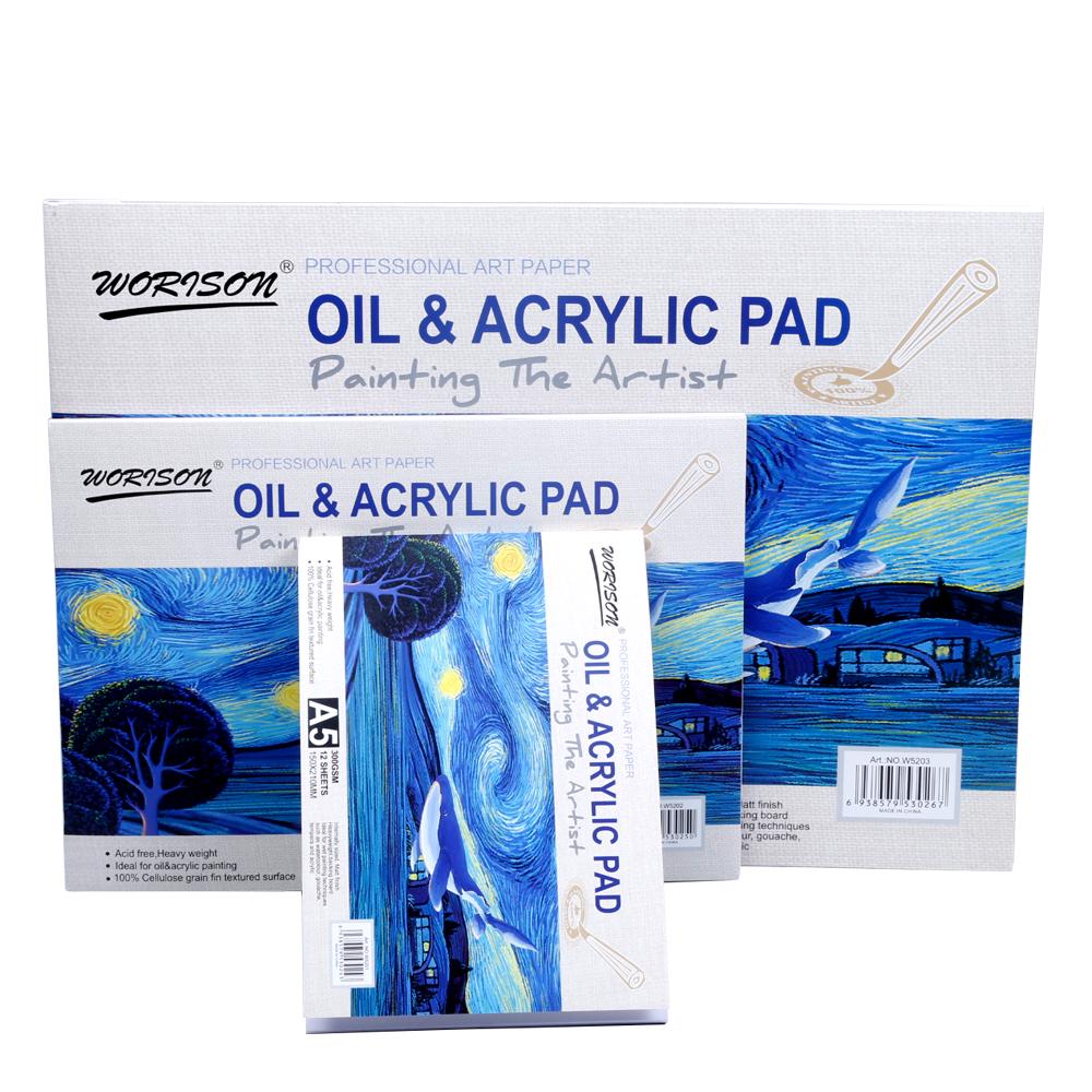 Альбом Worison А5 для олійного живопису (W5201-A5) - фото 11 Альбом Worison А5 для олійного живопису (W5201-A5) - фото 11