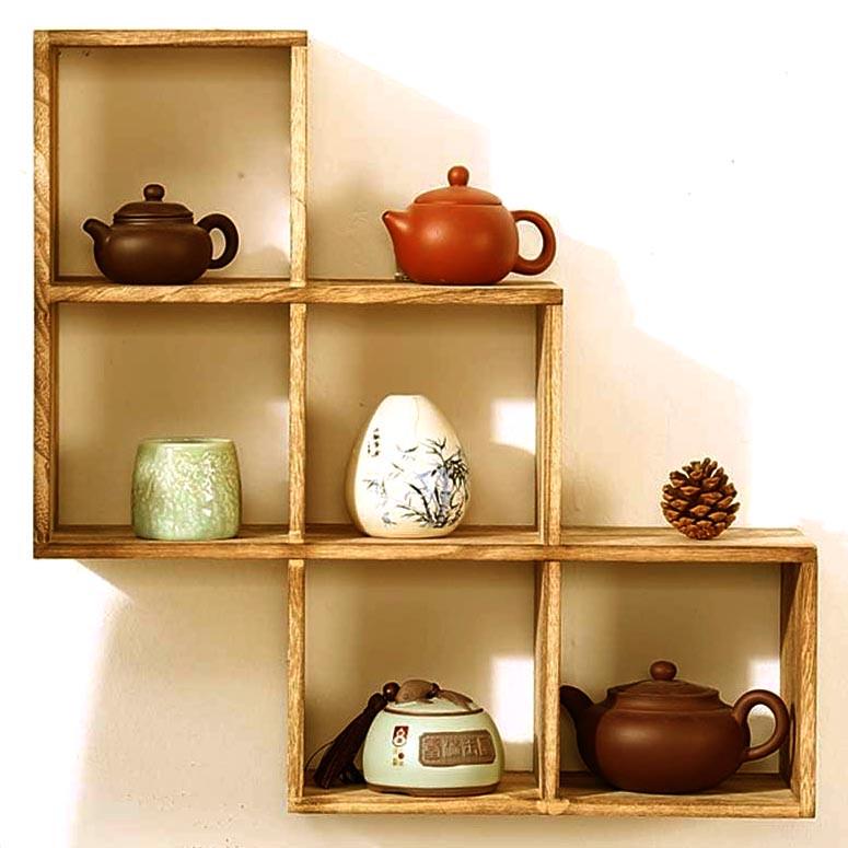 Полка для кружек из дерева Ванари Сиена (СДК-011305)