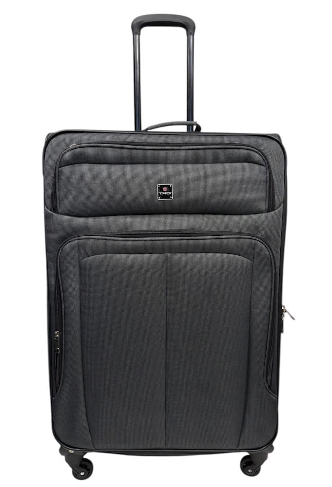 Валіза велика TAG JB1001 поліестер L Сірий - фото 2 Валіза велика TAG JB1001 поліестер L Сірий - фото 2