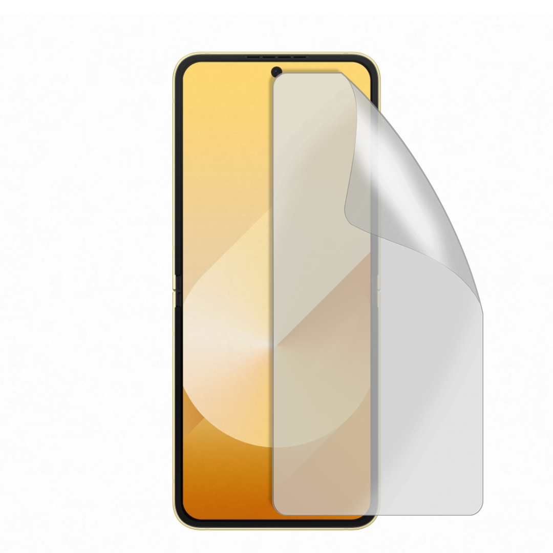 Защитная гидрогелевая глянцевая пленка Антишпигун на экран смартфона Samsung Galaxy Flip 6 (HF-AC02SNG-001-171)