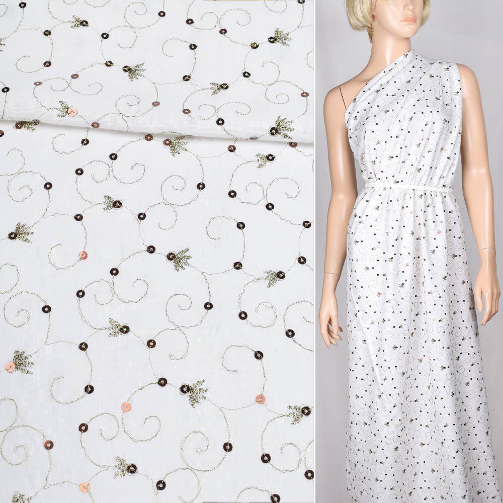 Тканина льон ширина 140 см Білий (12612.003) - фото 2 Тканина льон ширина 140 см Білий (12612.003) - фото 2