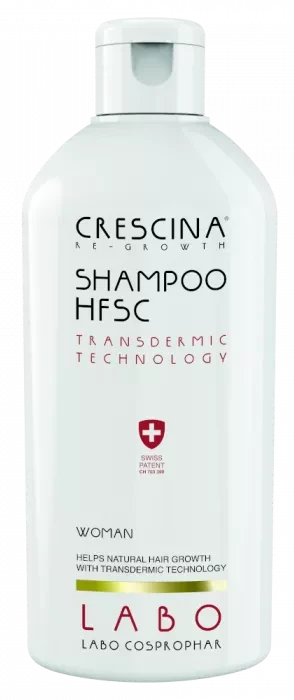 Шампунь для стимуляції росту волосся Transdermic HFSC Shampoo Woman Crescina у жінок з трансдермальною формулою 200 мл (2814499563)