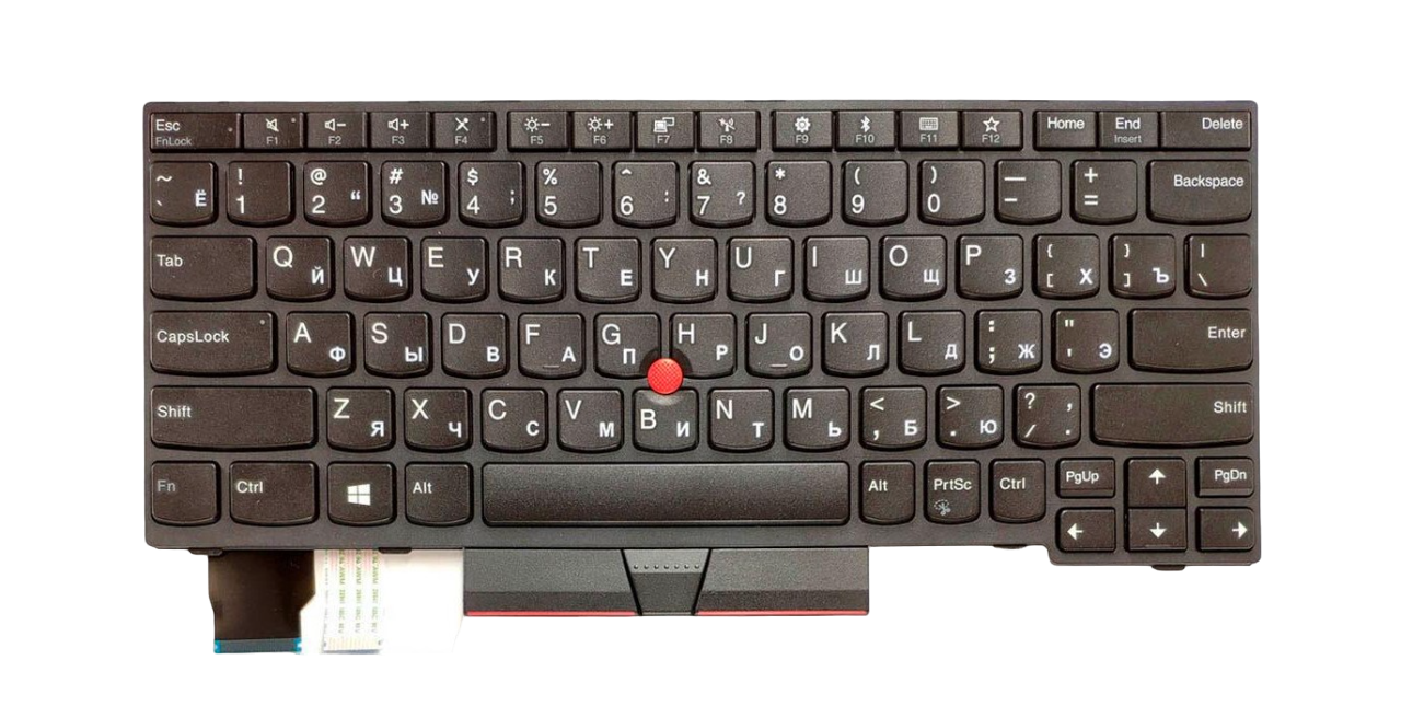 Клавіатура для ноутбука Lenovo ThinkPad X280 матова (01YP222)