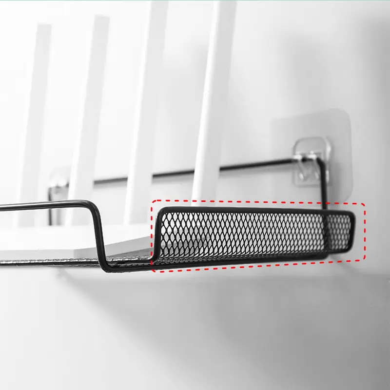 Полички M00660-2 металеві з самоклейним кріпленням 2 шт. Чорний - фото 3 Полички M00660-2 металеві з самоклейним кріпленням 2 шт. Чорний - фото 3