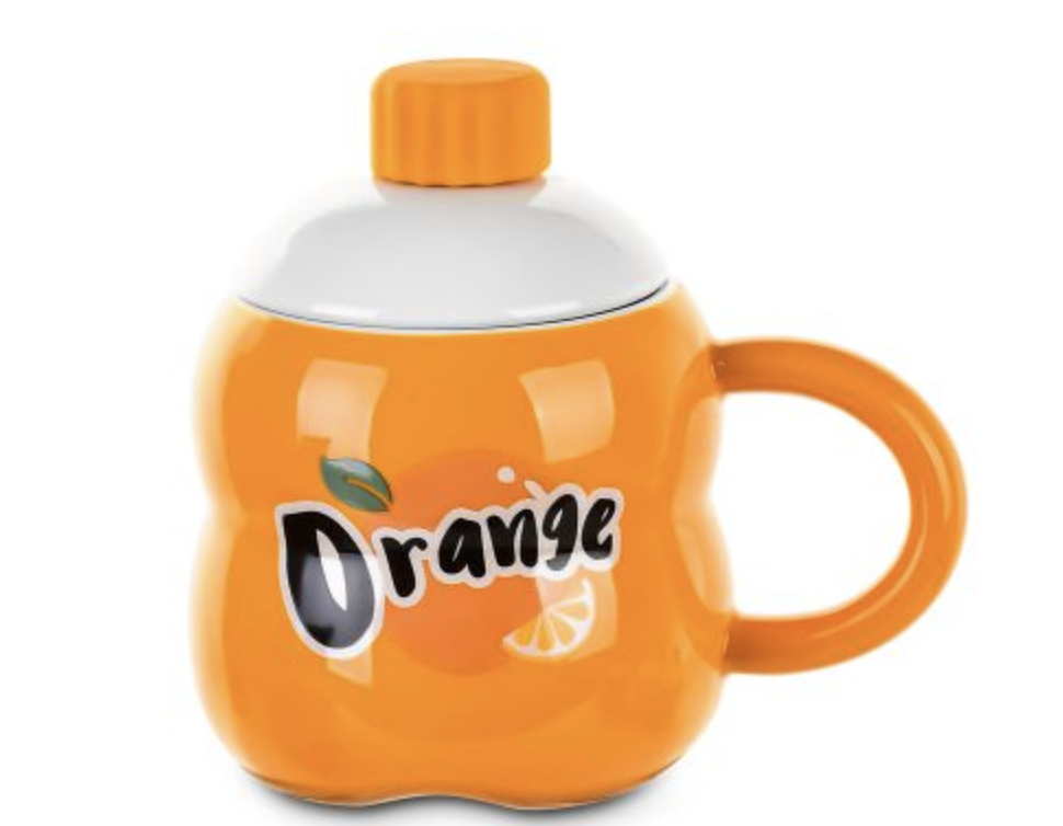 Чашка с крышкой и ложкой Sweet 400 мл (R32734)