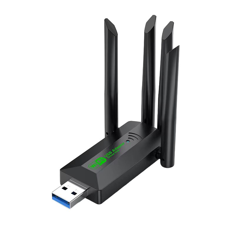 Адаптер двухдиапазонный Wi-Fi для подключения ПК или ноутбука к Wi-Fi 2,4/5 ГГц 1200 Mbps USB 3.0 Windows (1250) Адаптер двухдиапазонный Wi-Fi для подключения ПК или ноутбука к Wi-Fi 2,4/5 ГГц 1200 Mbps USB 3.0 Windows (1250)