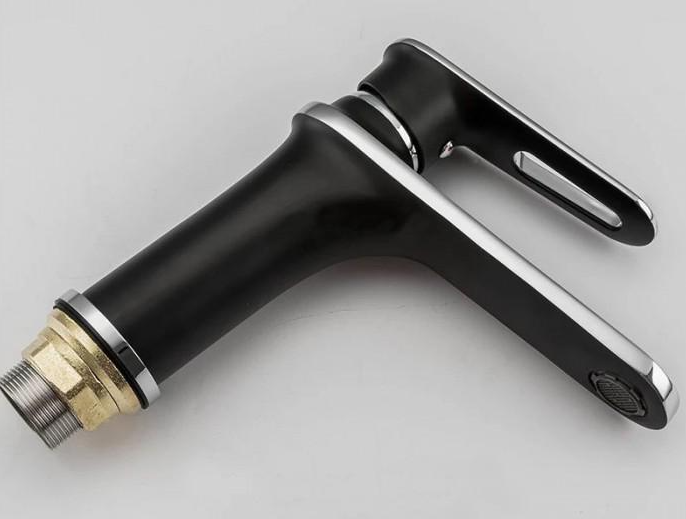 Смеситель для умывальника Frap F1049-6 однорычажный Черный (115643)