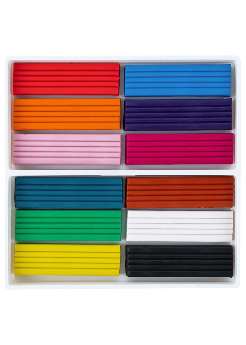 Пластилін KITE Classic 12 кольорів 240 г (K-1086) - фото 3 Пластилін KITE Classic 12 кольорів 240 г (K-1086) - фото 3