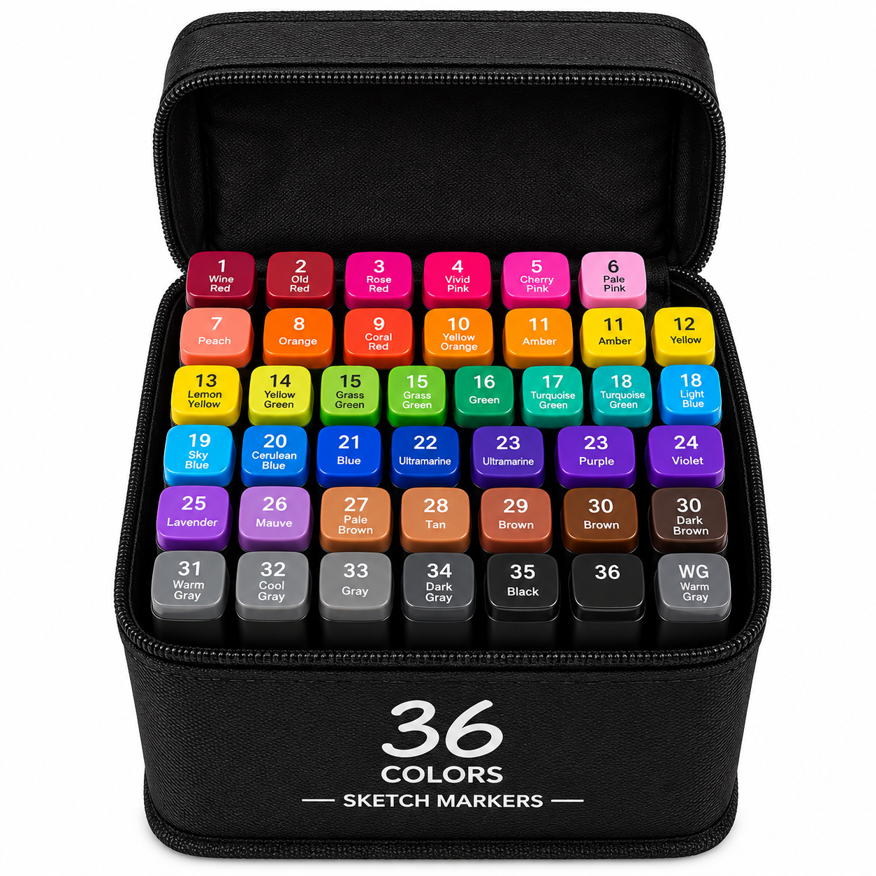 Набор маркеров для скетчина Touch 36 шт. (37066)