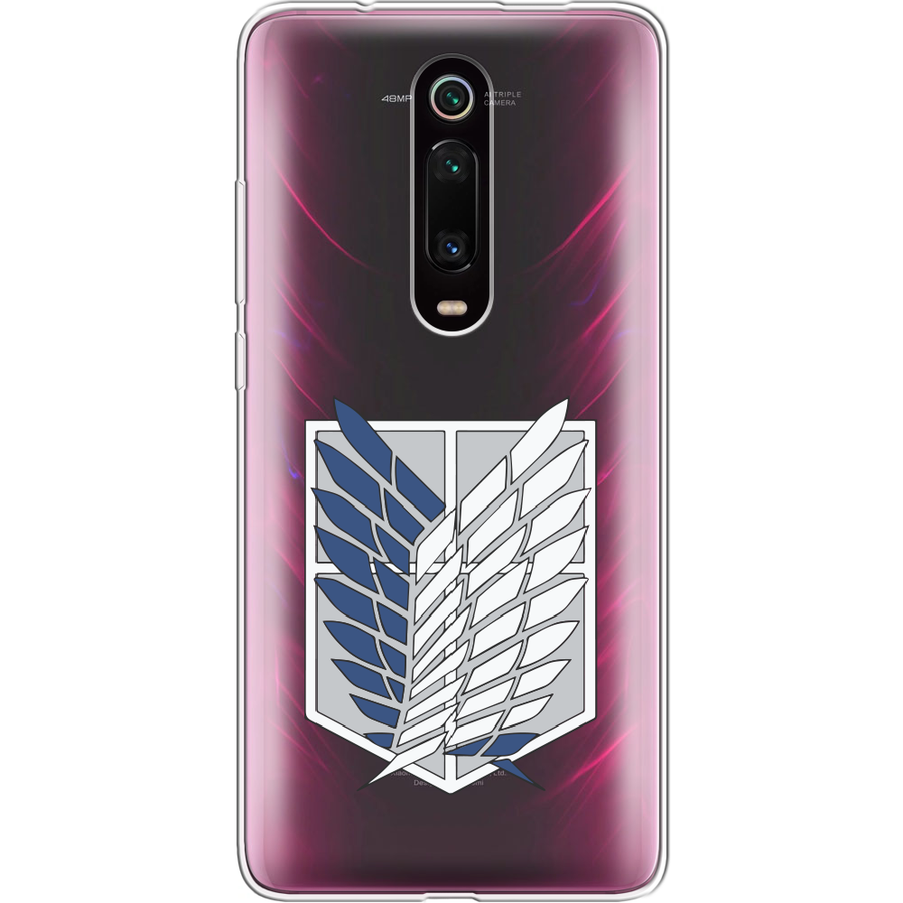 Чехол BoxFace Xiaomi Mi 9T / Mi 9T Pro Атака Титанов Крылья Свободы Прозрачный силикон (37376-bk88-37376)