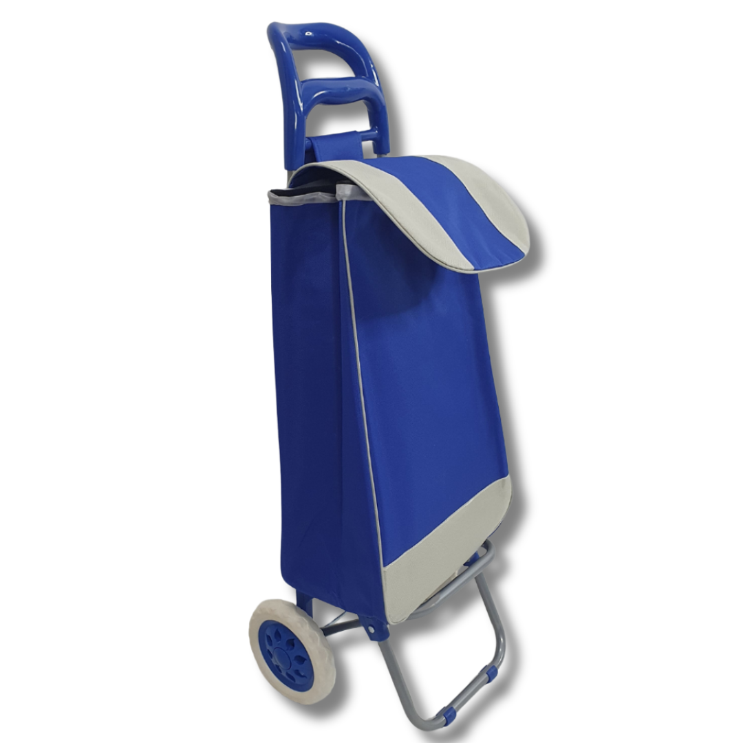 Сумка-кравчучка TKS-2-Blue на двох колесах 30 л до 40 кг