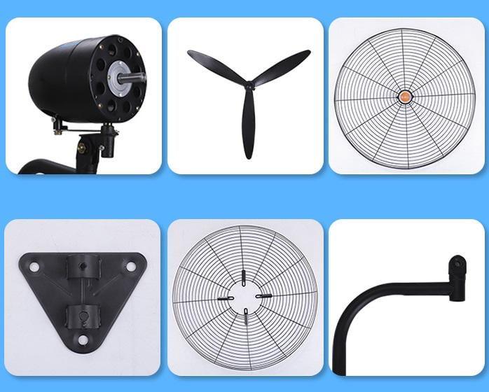 Вентилятор Wind Wilb МS-65 Черный (45-14-15) - фото 3 Вентилятор Wind Wilb МS-65 Черный (45-14-15) - фото 3
