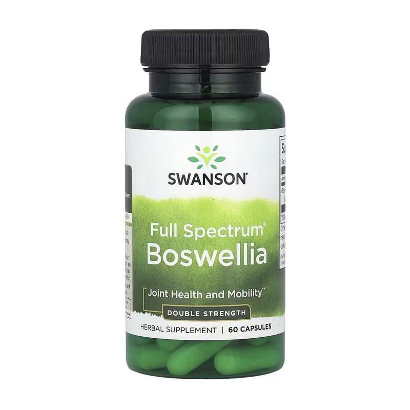 Босвеллия смола Swanson Full Spectrum Boswellia 800 мг 60 капс.