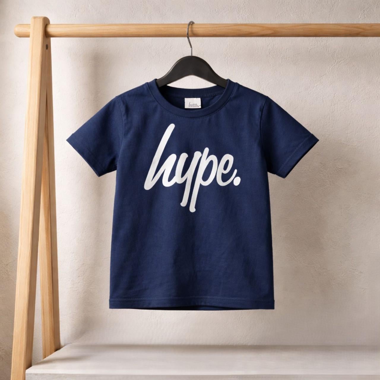 Футболка унисекс hype 98-104 см 3-4 г. Темно-синий (5057896552613)