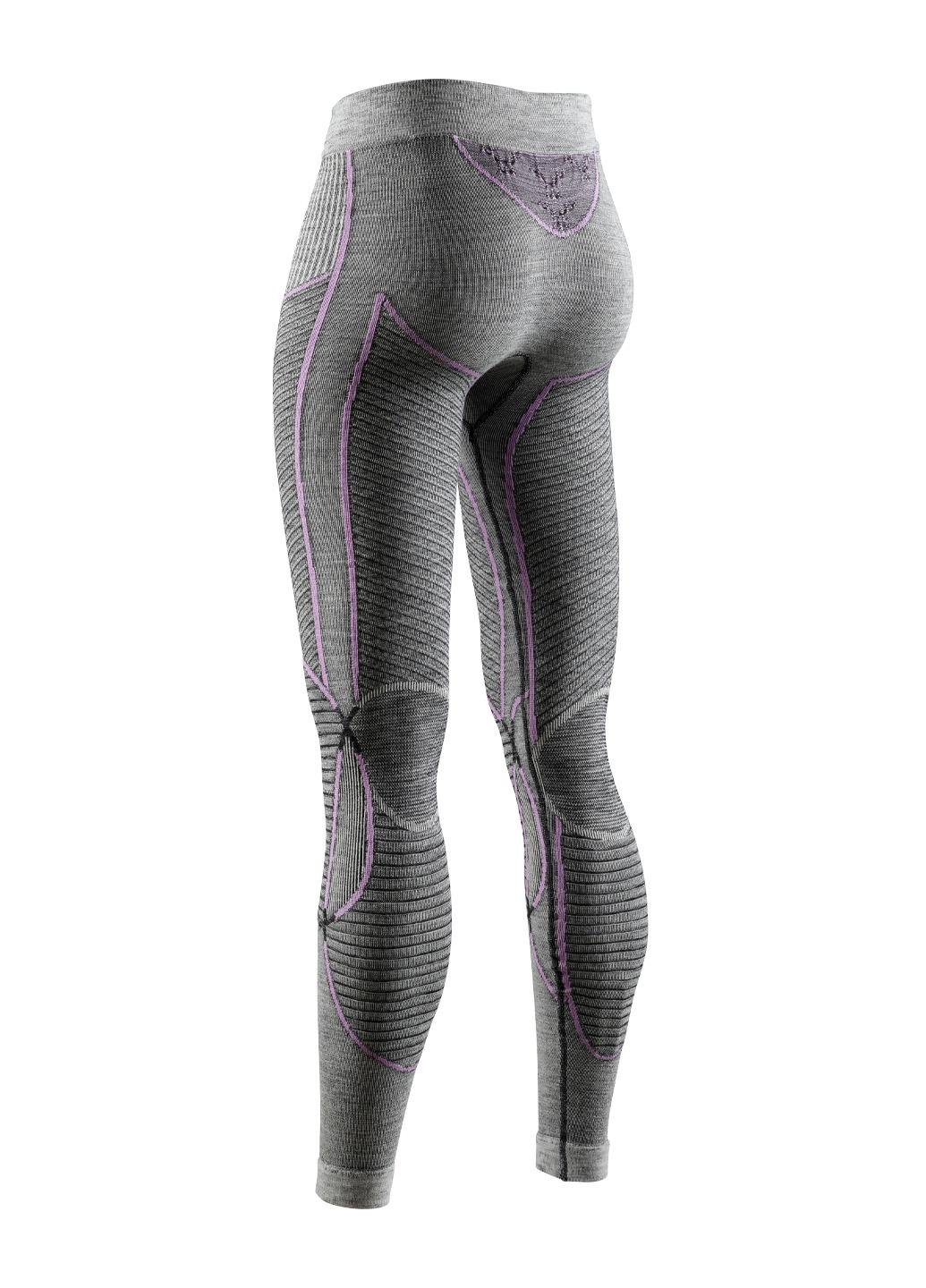 Комплект термобелья женский X-Bionic Apani Merino 4.0 Set CL-WT06W23M+CL-WP05W23W-B343 M Black/Grey/Magnolia - фото 5