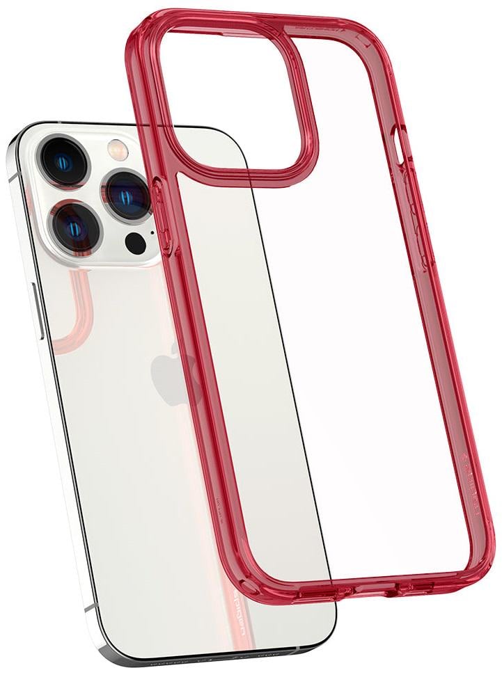 Чохол протиударний Spigen Ultra Hybrid ACS03263 для Iphone 13 Pro Red Crystal (12334822) - фото 1