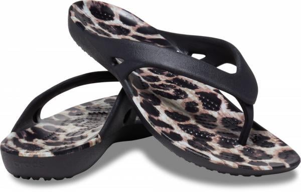 Фліпи Crocs Kadee II Graphic p. 37-38 Black/Multi Animal (17750442)