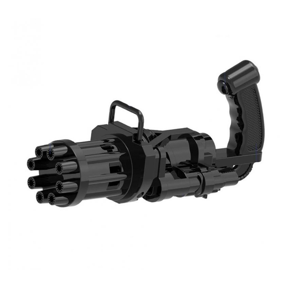 Пулемет для создания мыльных пузырей Bubble Gun Blaster автоматический Черный (00107)